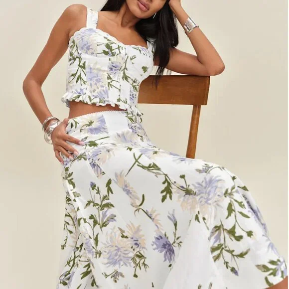 Reformation Anatolia Linen Two Piece - Picture 4 of 13